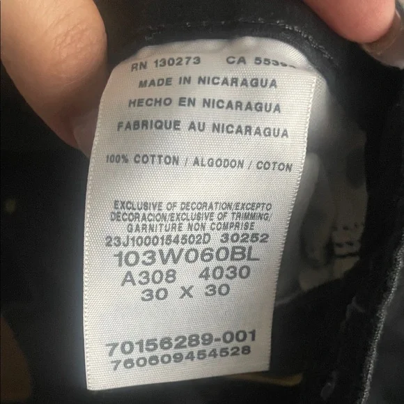 Black Cargo Pants - Picture 4 of 4